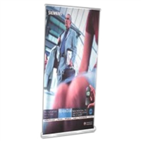 Retractable banner stand 