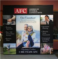 StraightWall Fabric Pop Up Display 7.5'